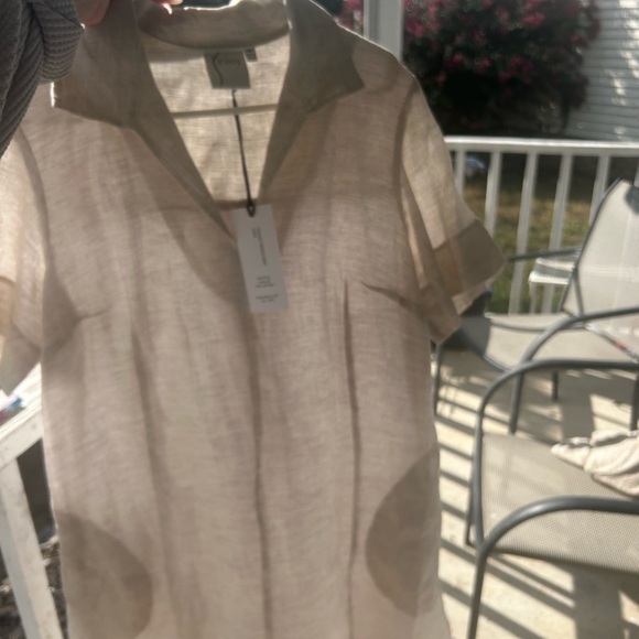 Finley Marcia Dress Linen - Picture 8 of 9